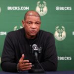 Doc Rivers provides update on Khris Middleton injury.