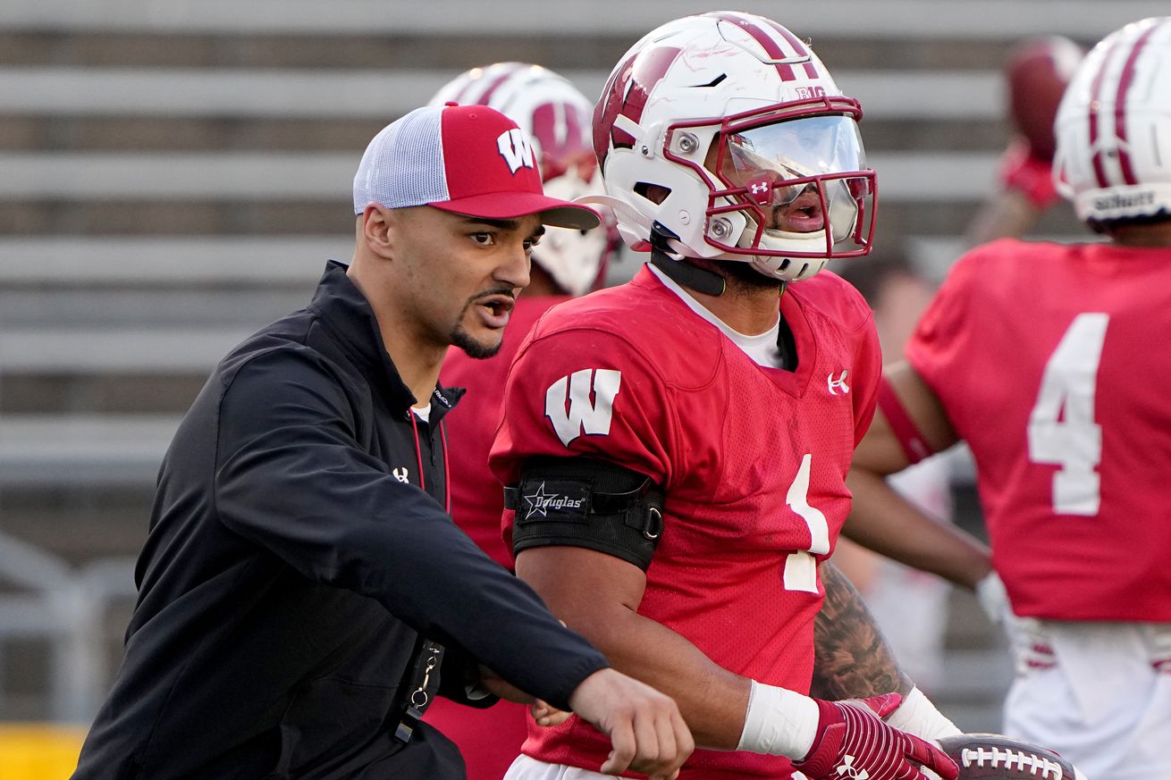 NCAA Football: Wisconsin - Spring Practice