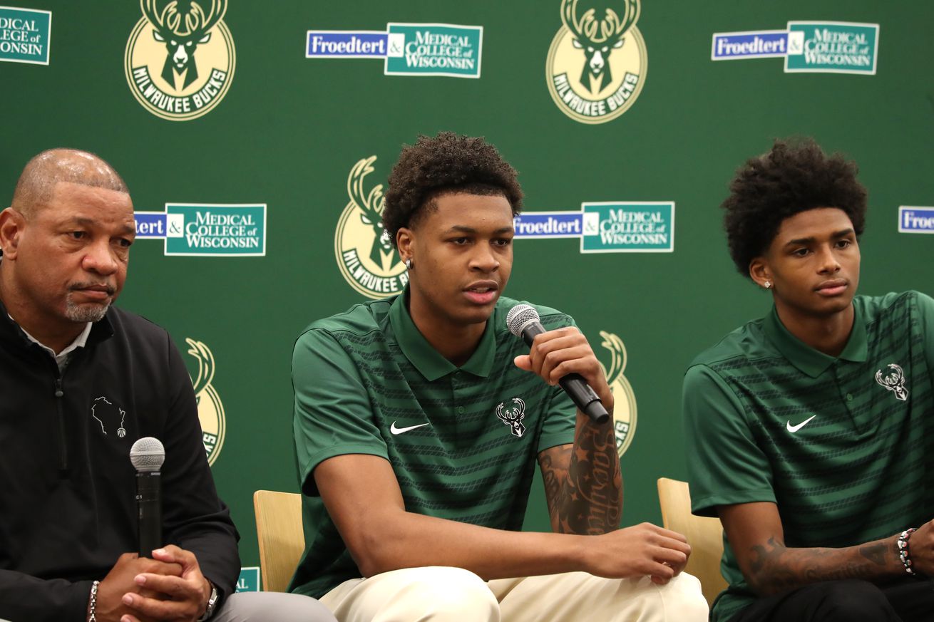 Milwaukee Bucks Draft Press Conference