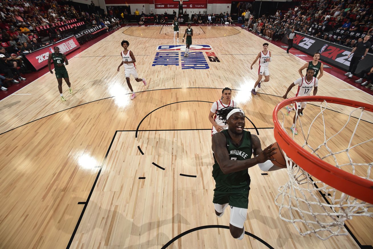 2024 NBA Summer League - Milwaukee Bucks v Washington Wizards