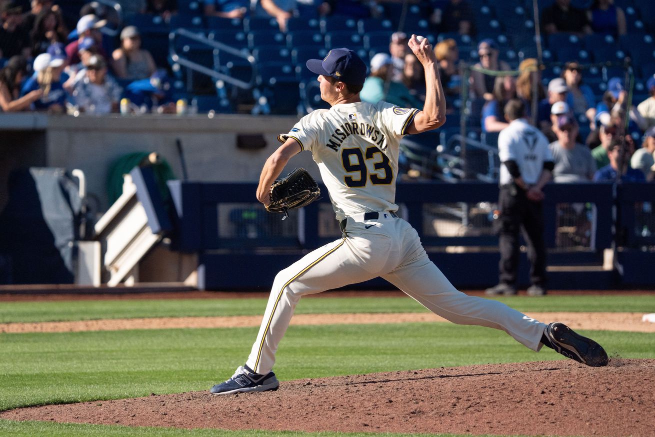 MLB: Spring Training-Los Angeles Dodgers at Milwaukee Brewers