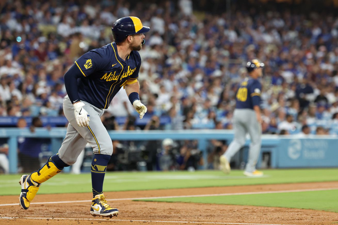 MLB: Milwaukee Brewers at Los Angeles Dodgers