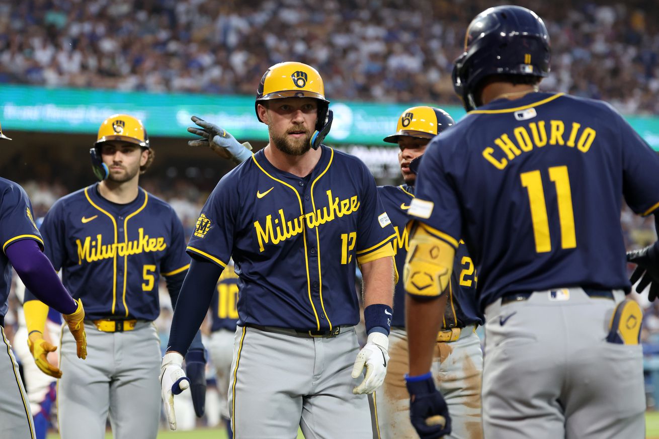 MLB: Milwaukee Brewers at Los Angeles Dodgers