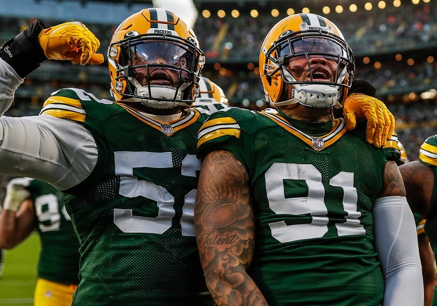 packers rashan gary and preston smith