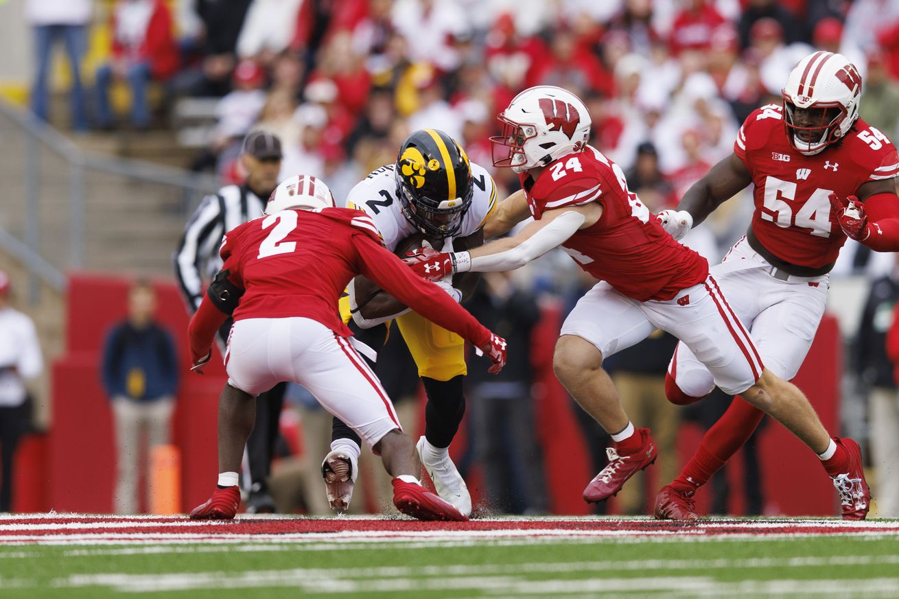 NCAA Football: Iowa at Wisconsin