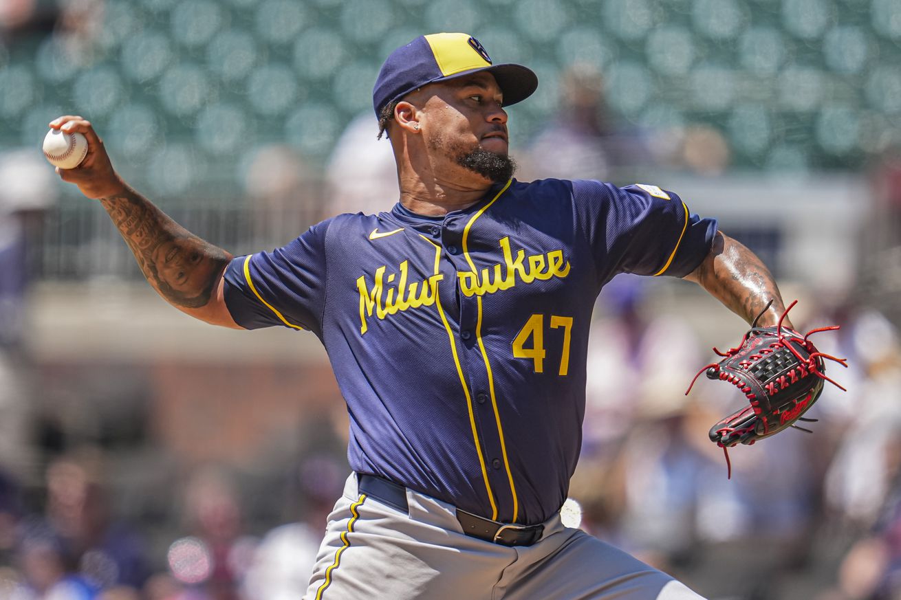 MLB: Milwaukee Brewers at Atlanta Braves