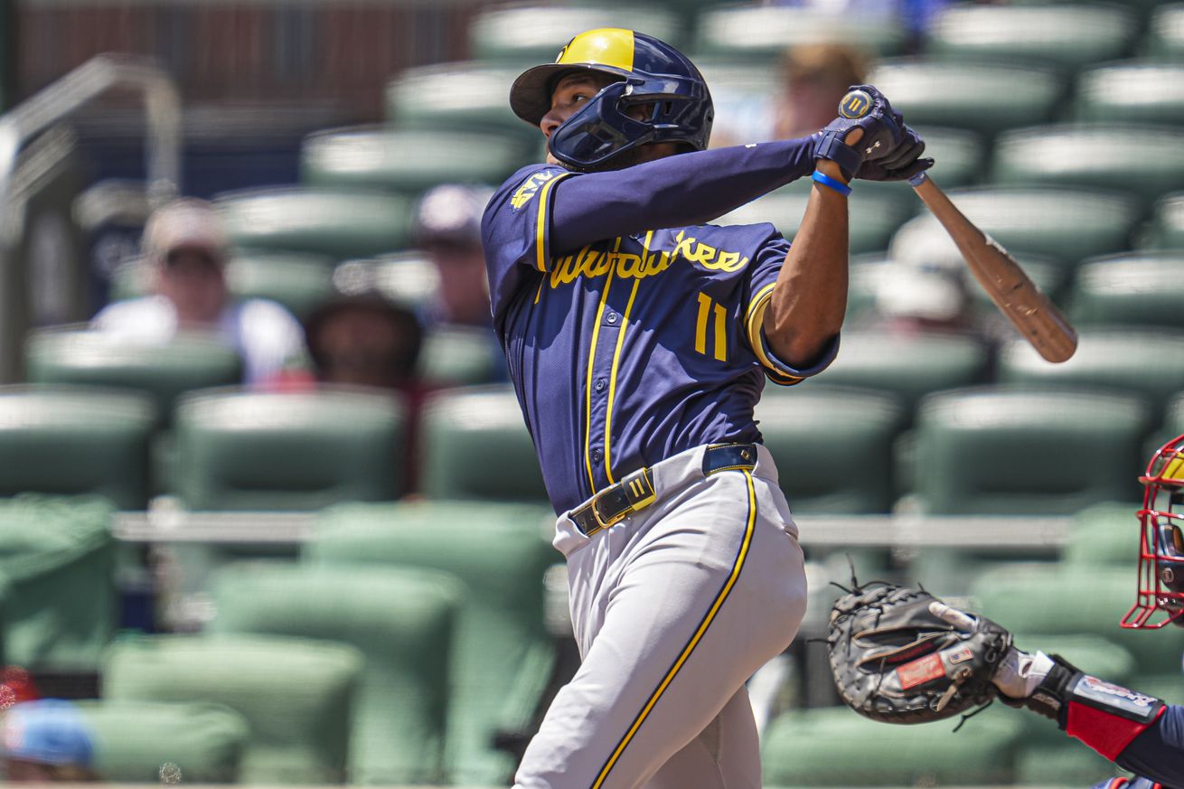 MLB: Milwaukee Brewers at Atlanta Braves