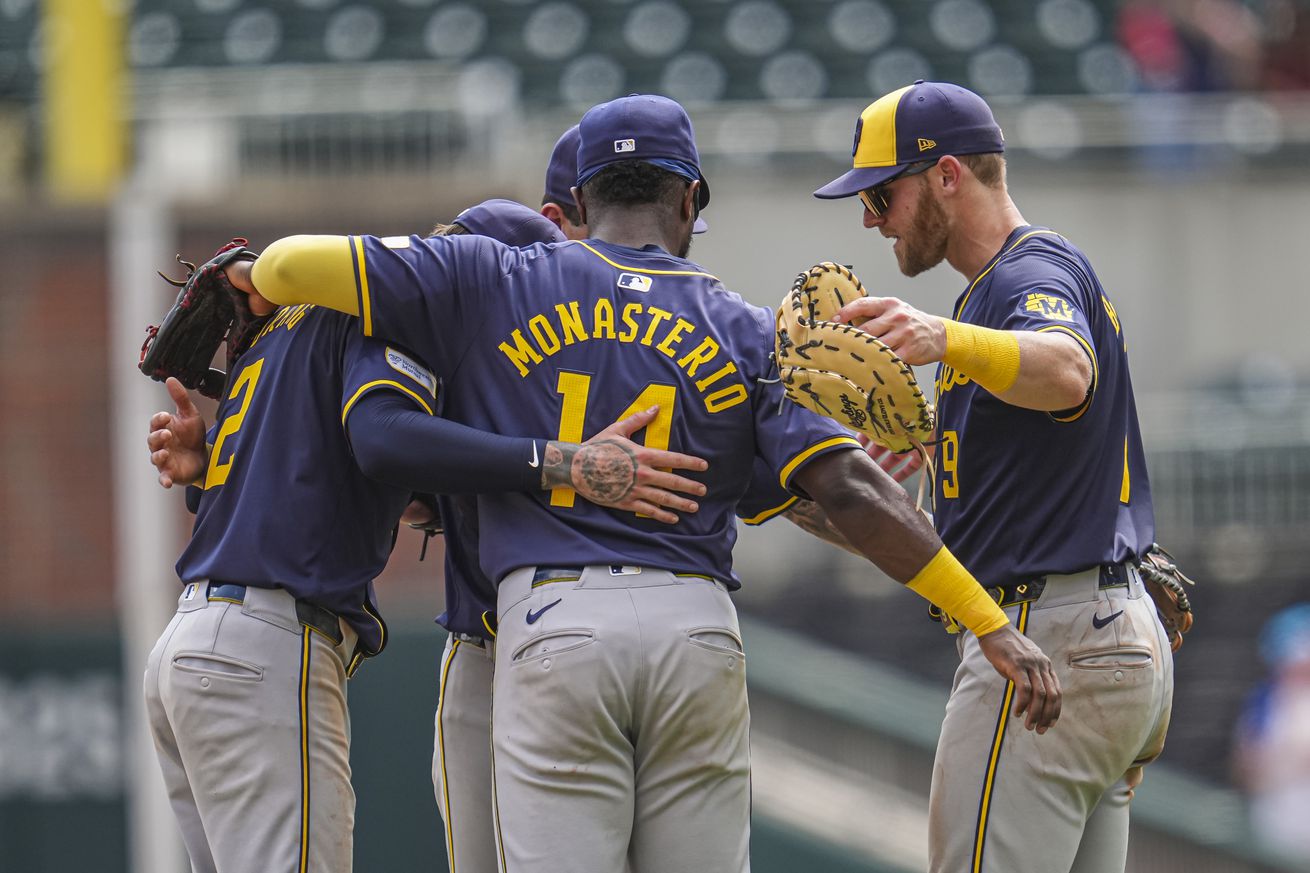 MLB: Milwaukee Brewers at Atlanta Braves