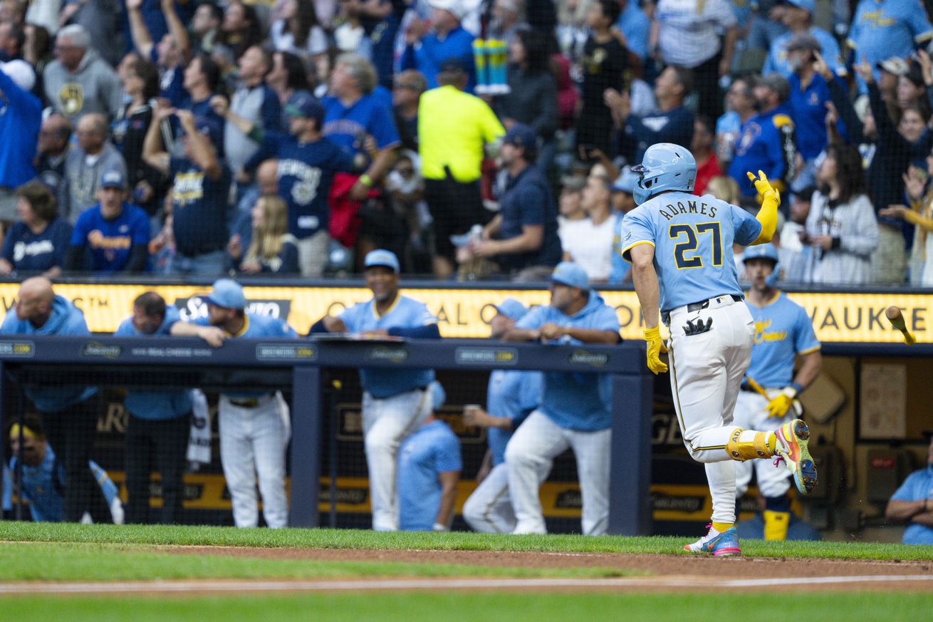 MLB: Cincinnati Reds at Milwaukee Brewers