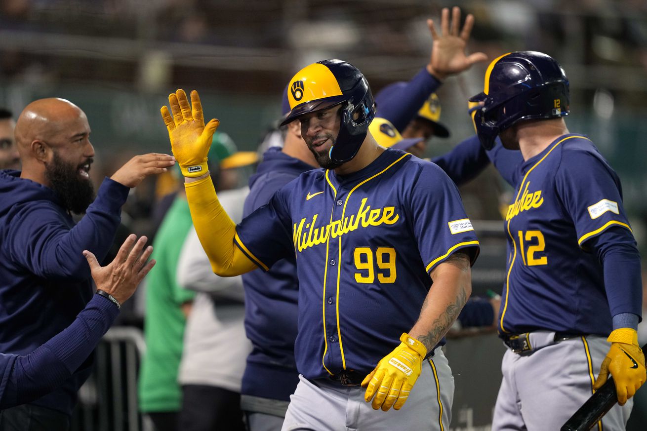 MLB: Milwaukee Brewers at Oakland Athletics