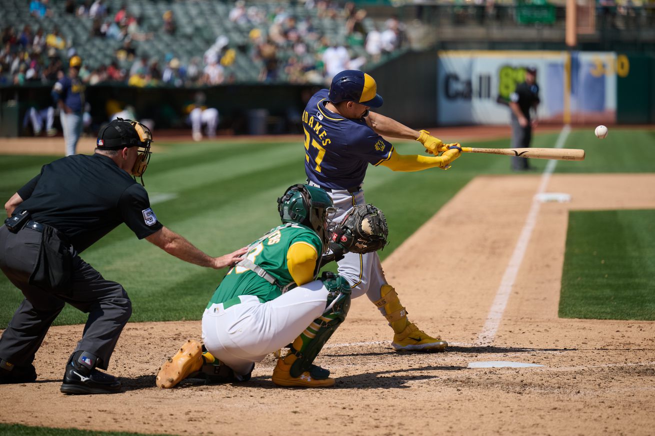 MLB: Milwaukee Brewers at Oakland Athletics