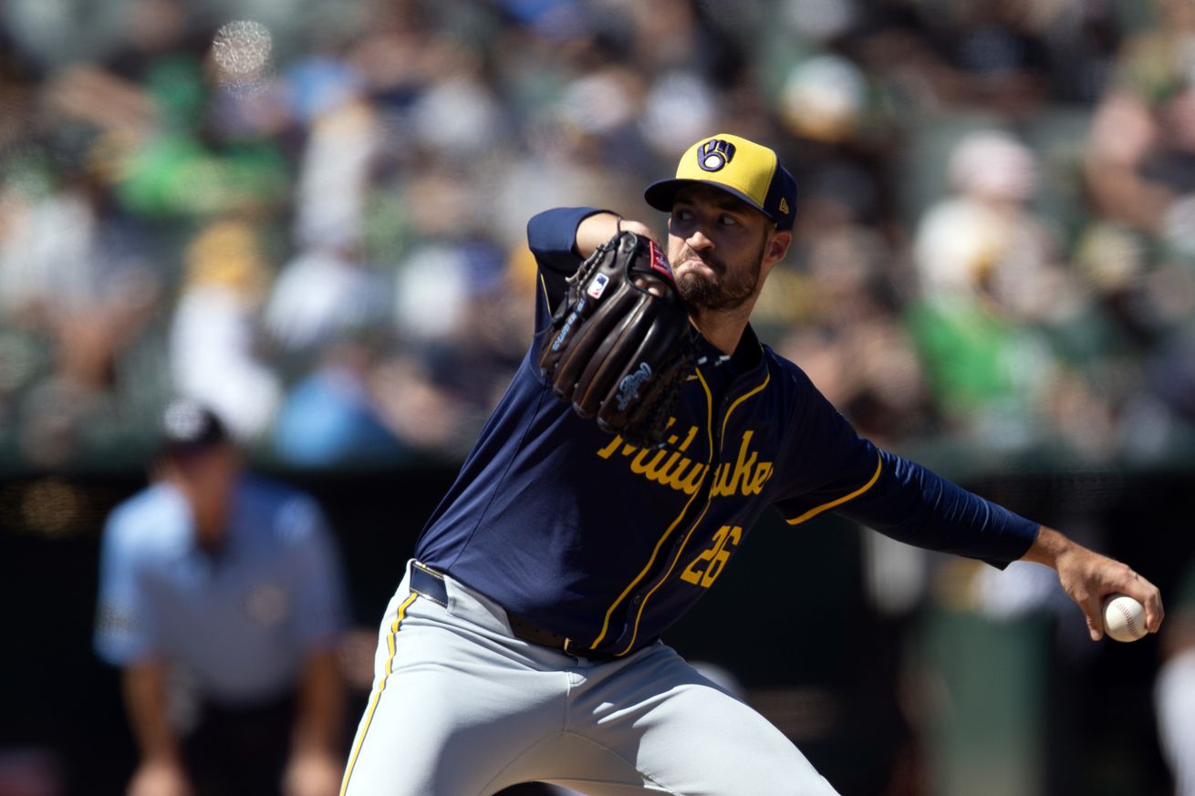 MLB: Milwaukee Brewers at Oakland Athletics