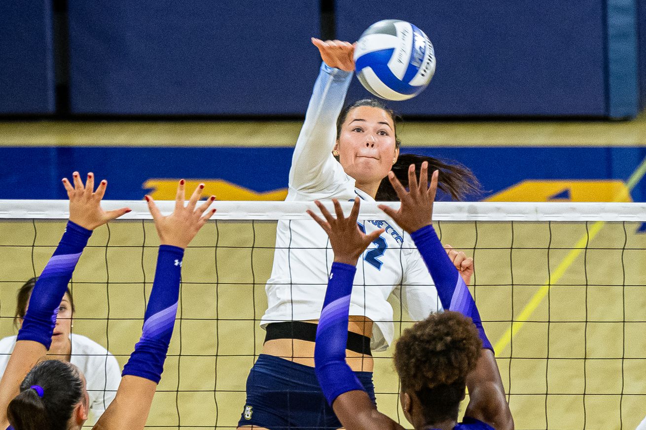 Marquette volleyball’s Hattie Bray