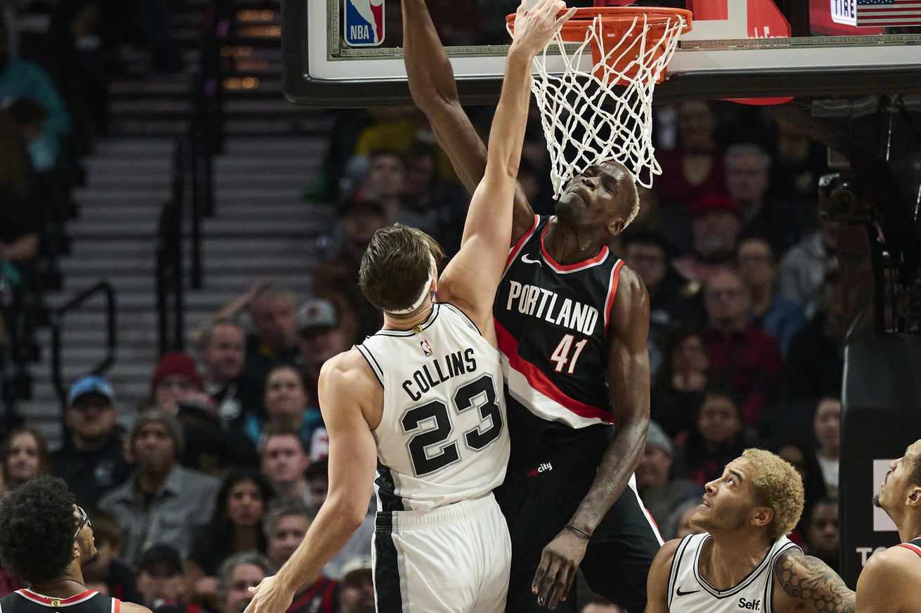 NBA: San Antonio Spurs at Portland Trail Blazers