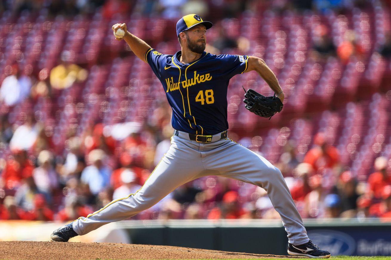 MLB: Milwaukee Brewers at Cincinnati Reds