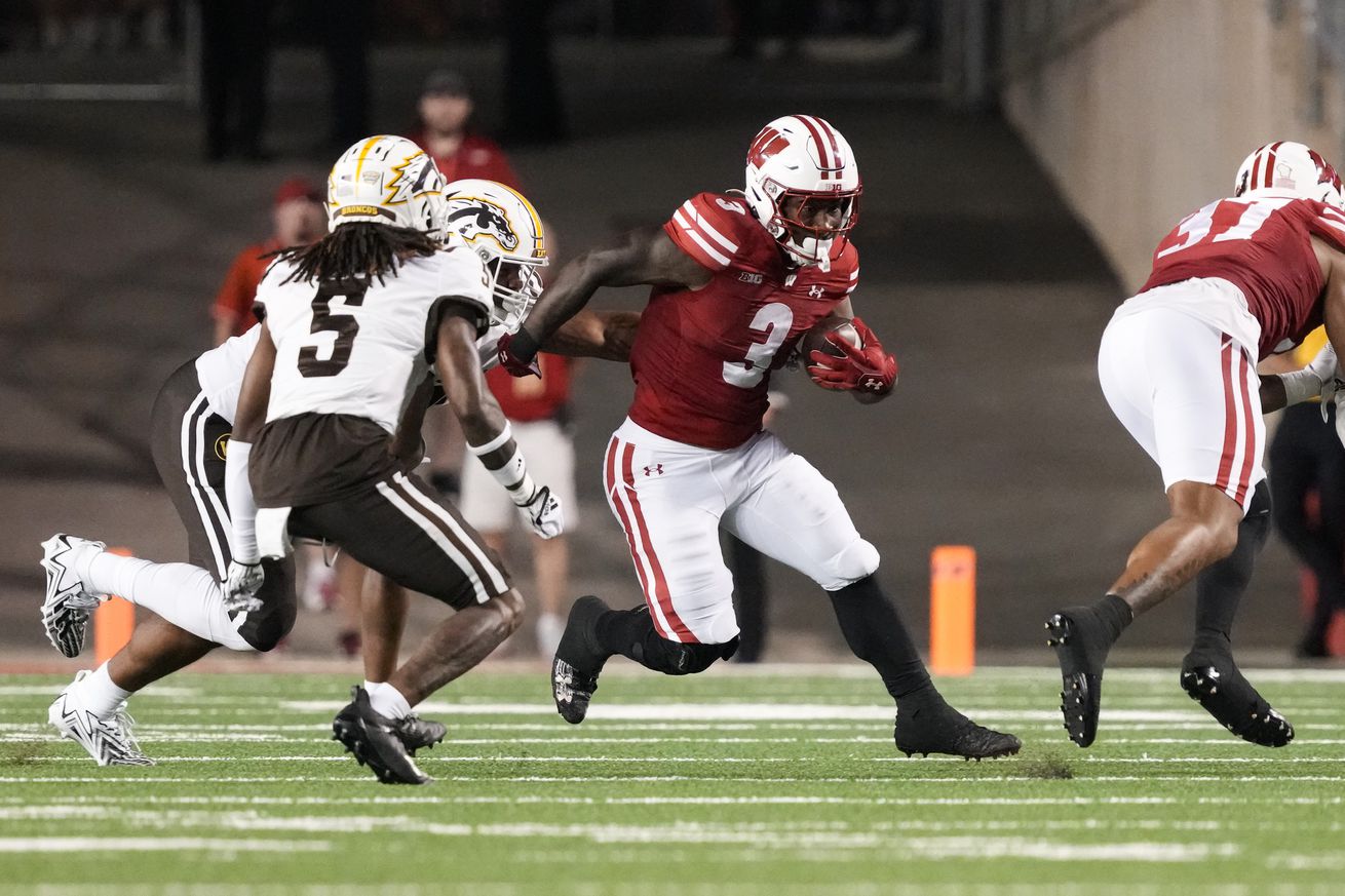 NCAA Football: Western Michigan at Wisconsin