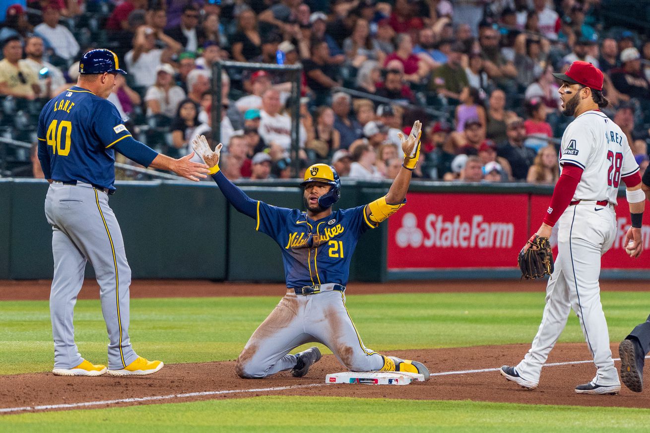 MLB: Milwaukee Brewers at Arizona Diamondbacks