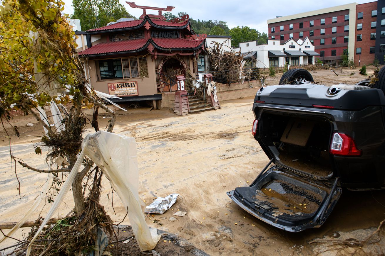 Storm Helene Causes Massive Flooding Across Swath Of Western North Carolina