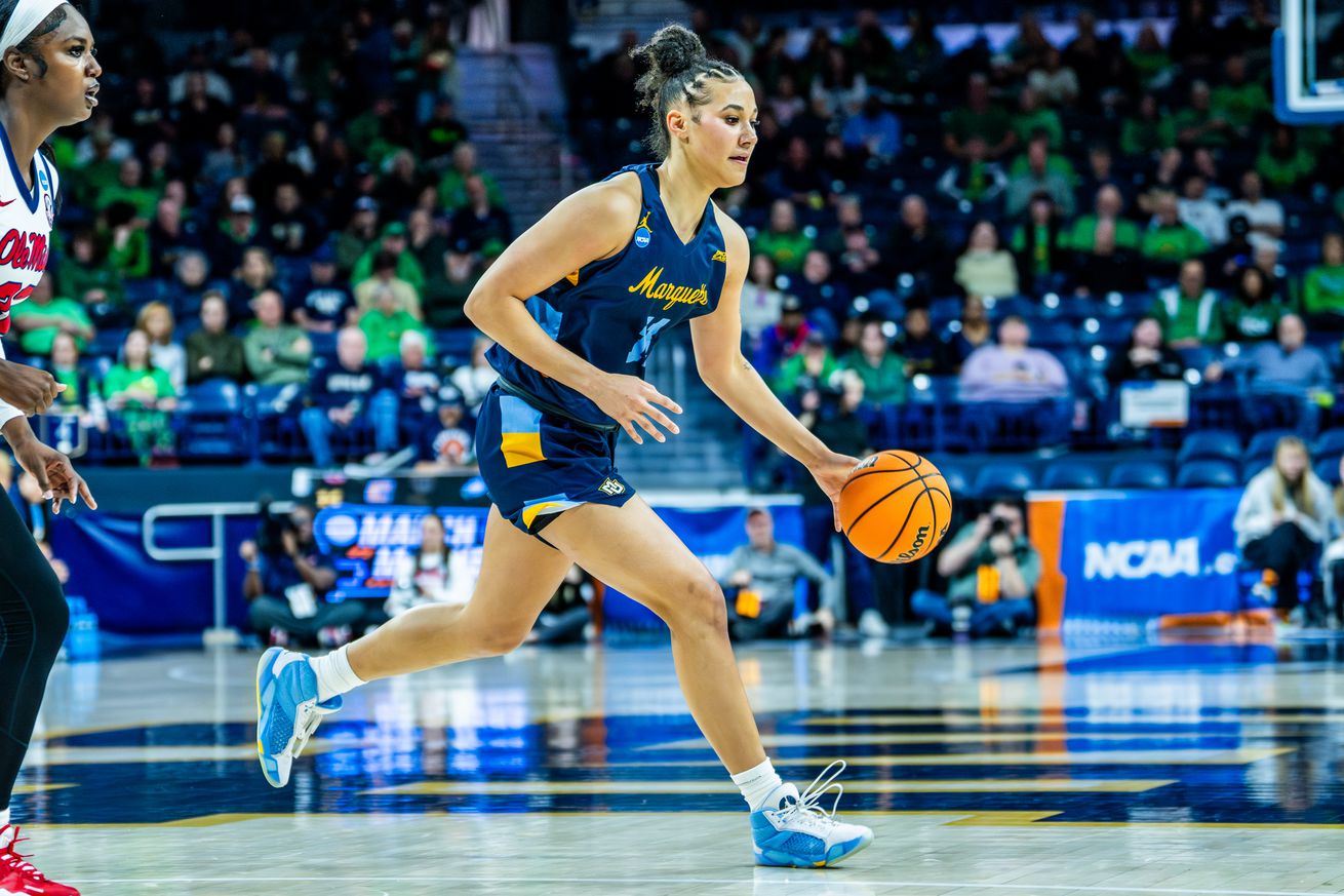 Marquette’s Skylar Forbes in action against Ole Miss.