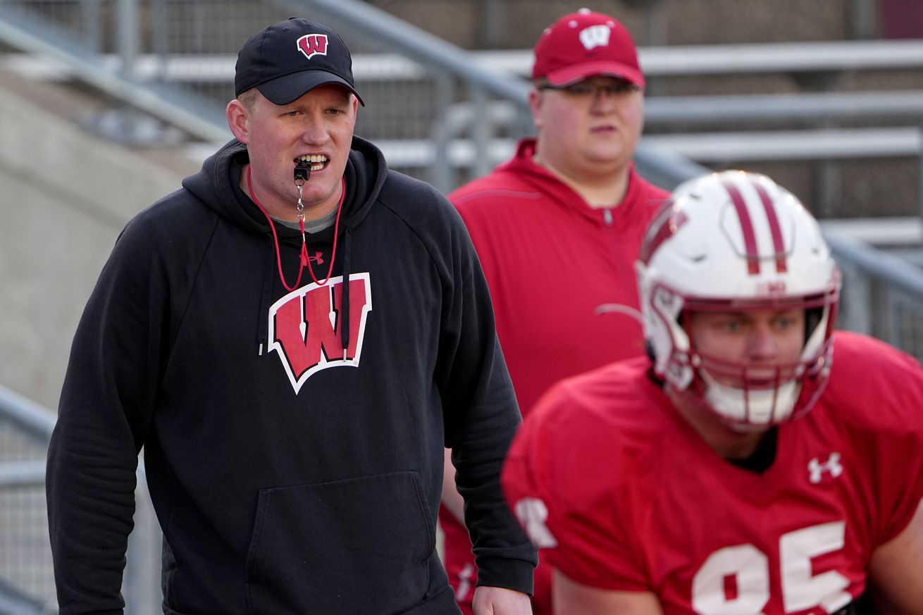 NCAA Football: Wisconsin - Spring Practice