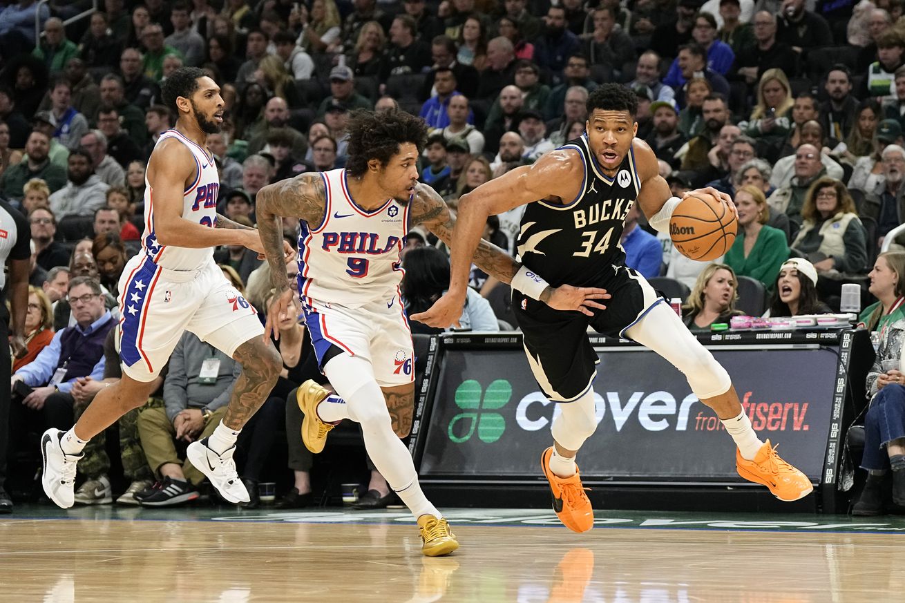 NBA: Philadelphia 76ers at Milwaukee Bucks