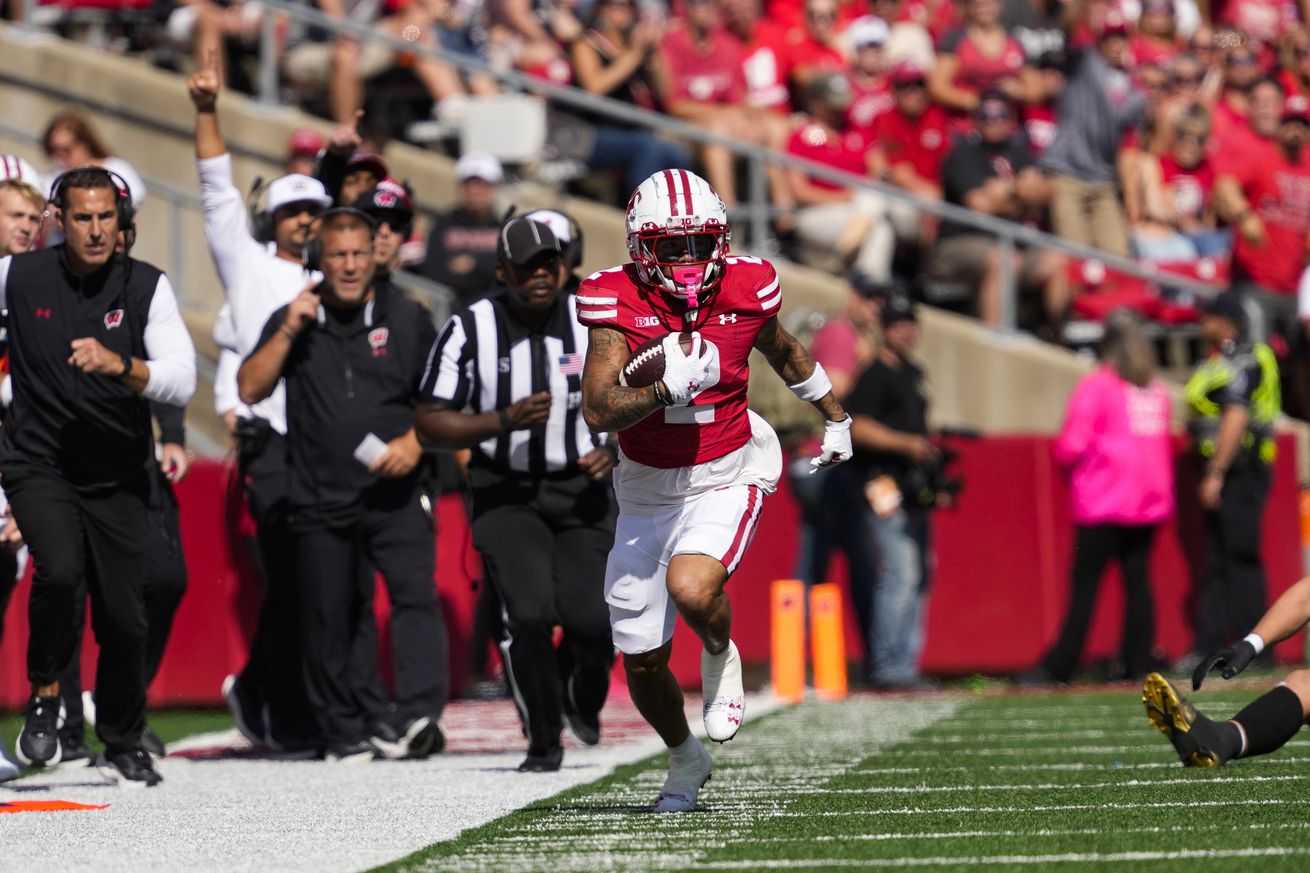 NCAA Football: Purdue at Wisconsin