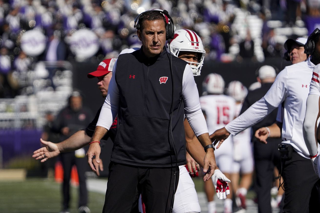 NCAA Football: Wisconsin at Northwestern