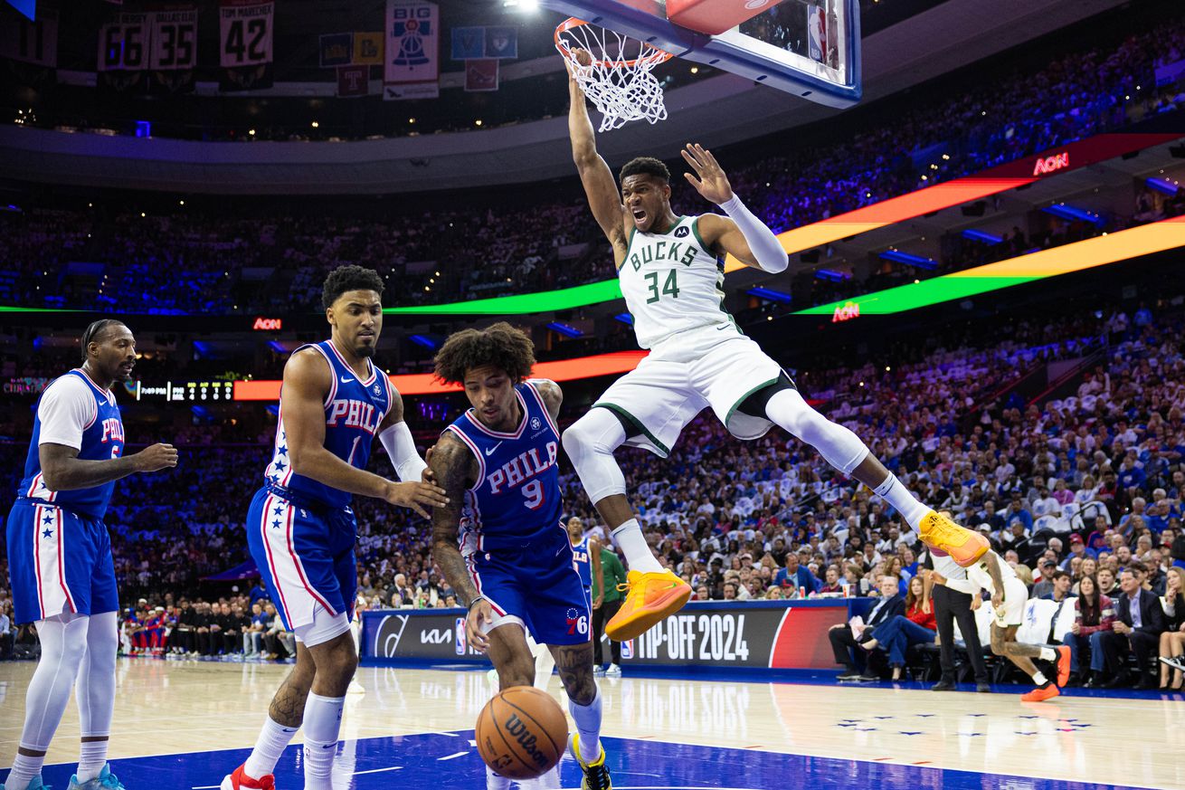 NBA: Milwaukee Bucks at Philadelphia 76ers