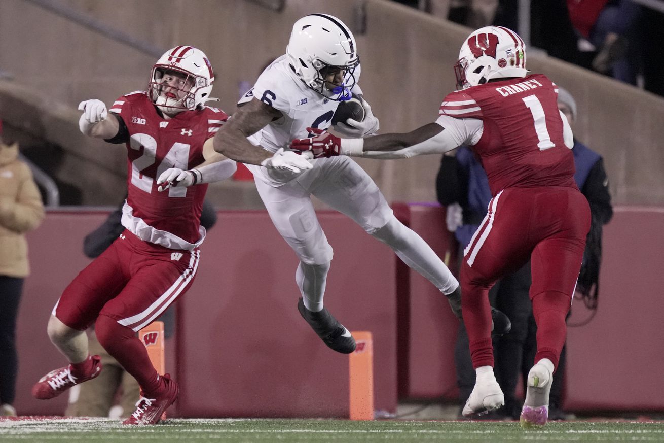 NCAA Football: Penn State at Wisconsin