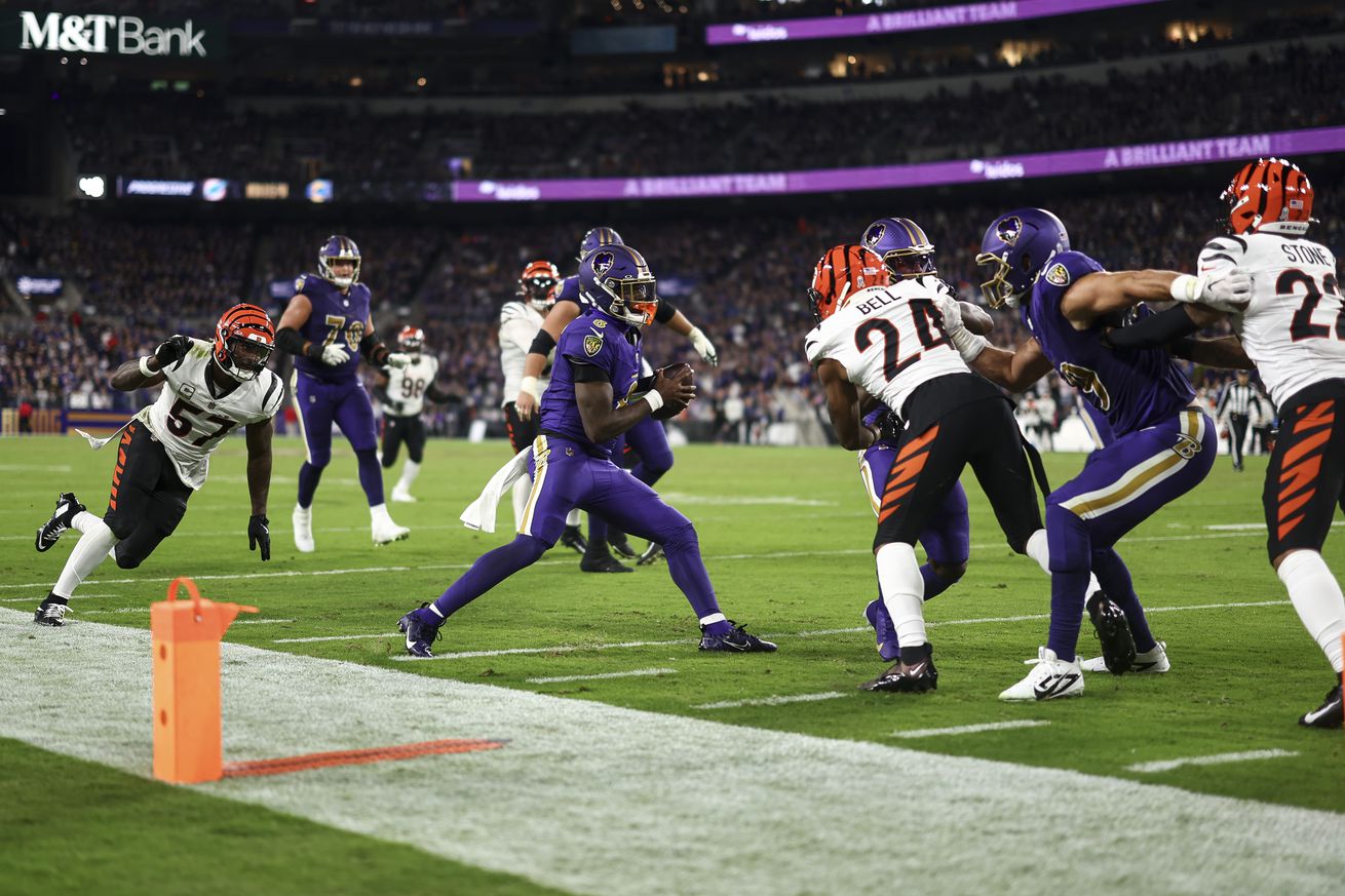 Cincinnati Bengals v Baltimore Ravens