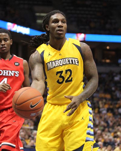 Jae Crowder in action for Marquette men’s basketball