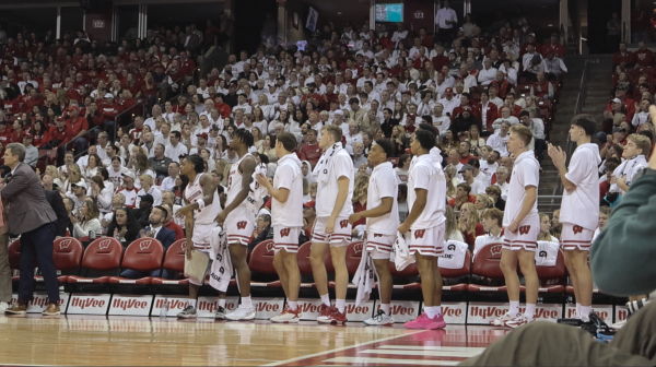 The Wisconsin Men's Basketball team beat the University of Arizona 103-88 Friday night. November 15, 2024.