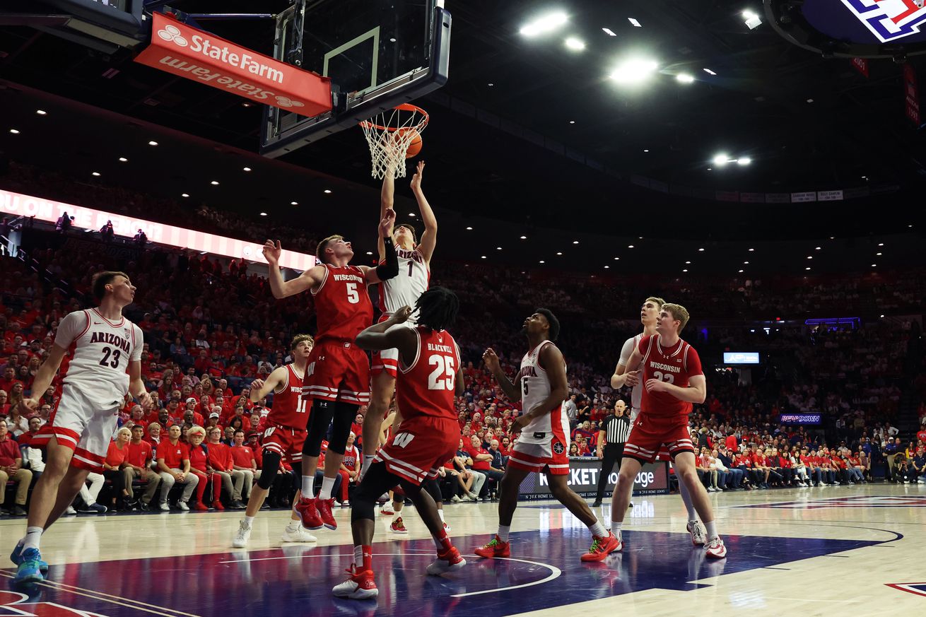 NCAA Basketball: Wisconsin at Arizona