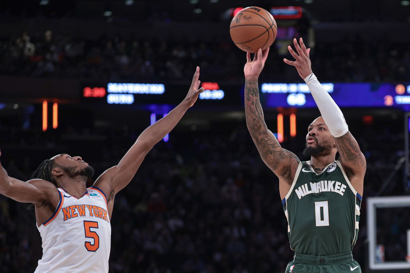 NBA: Milwaukee Bucks at New York Knicks