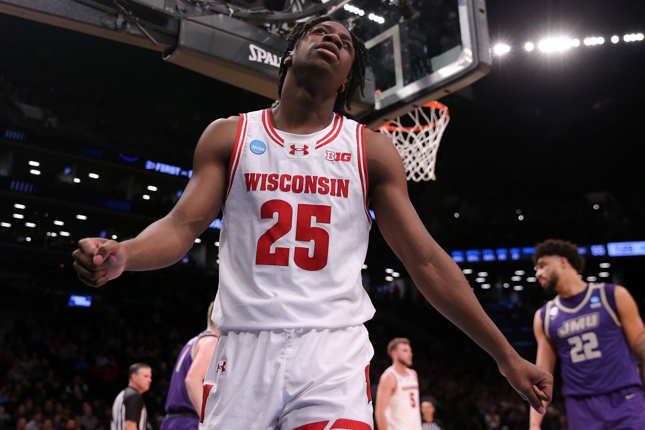 NCAA Basketball: NCAA Tournament First Round-Wisconsin vs James Madison