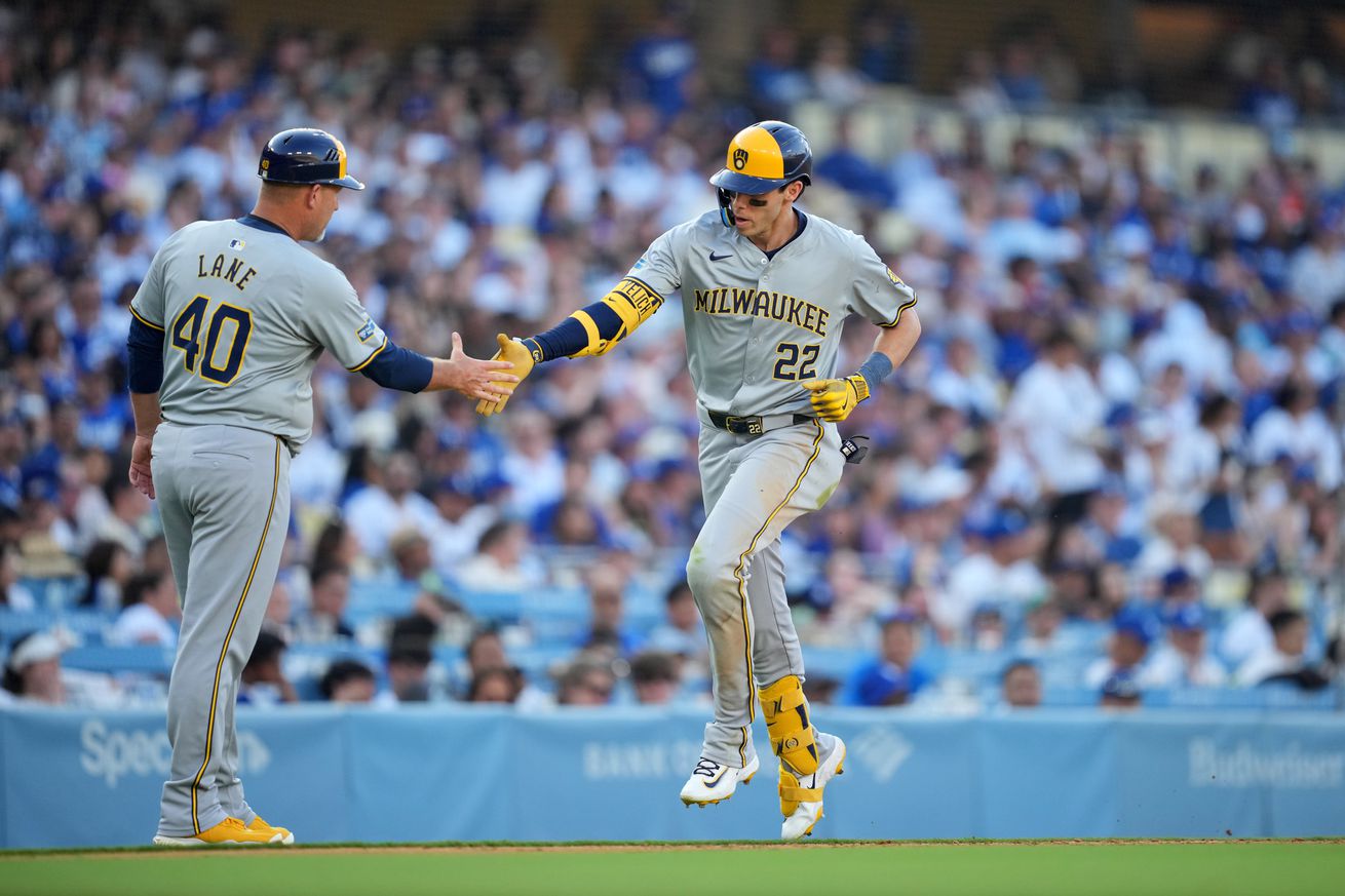 MLB: Milwaukee Brewers at Los Angeles Dodgers