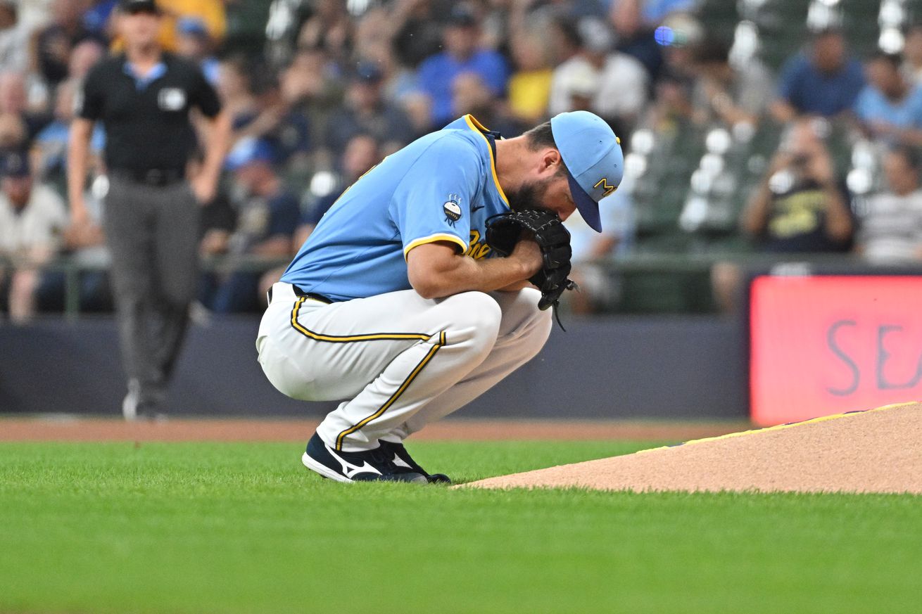 MLB: Arizona Diamondbacks at Milwaukee Brewers