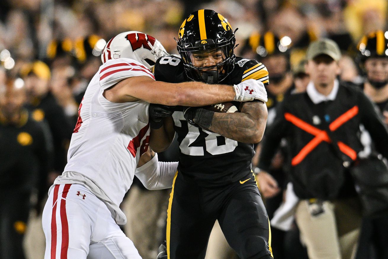 NCAA Football: Wisconsin at Iowa