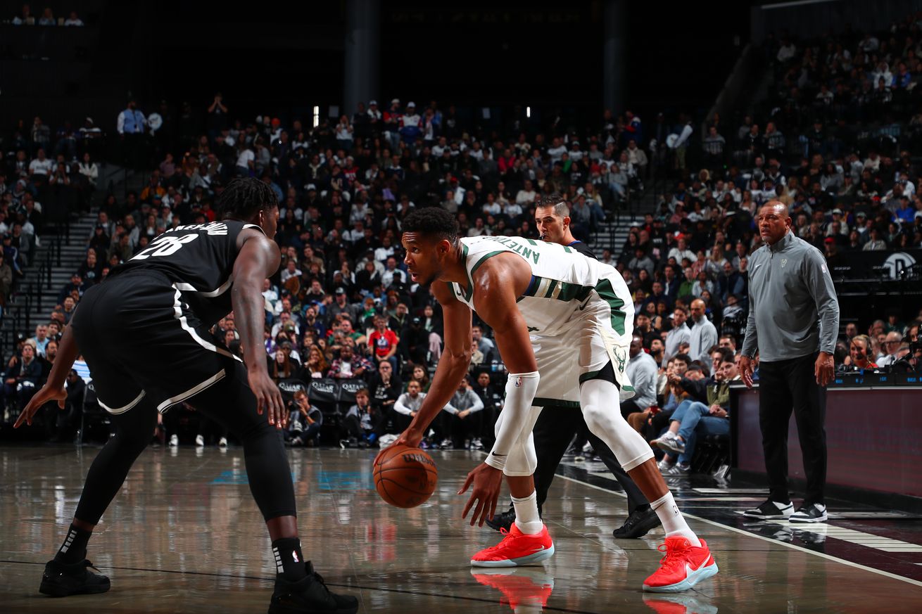 Milwaukee Bucks v Brooklyn Nets