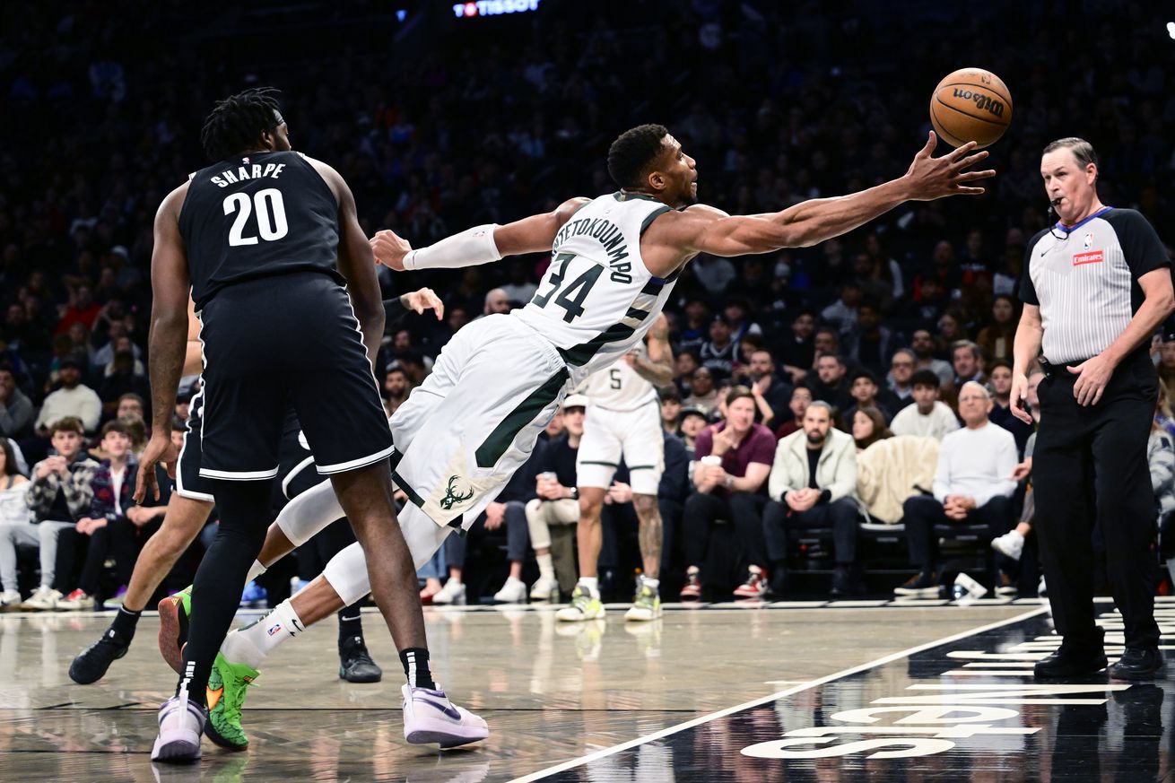 Milwaukee Bucks v Brooklyn Nets