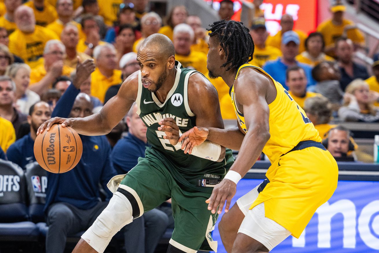 NBA: Playoffs-Milwaukee Bucks at Indiana Pacers