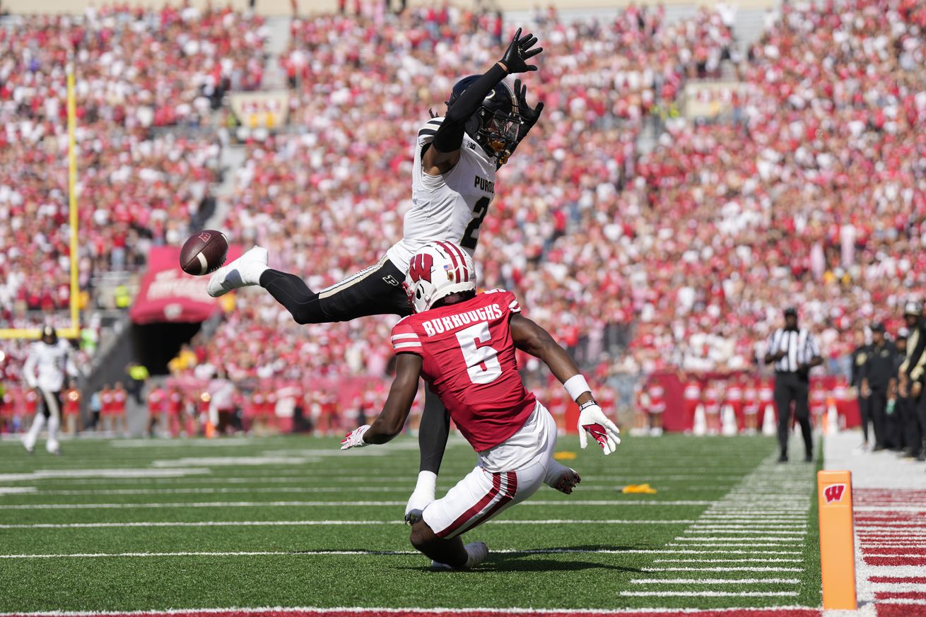 NCAA Football: Purdue at Wisconsin