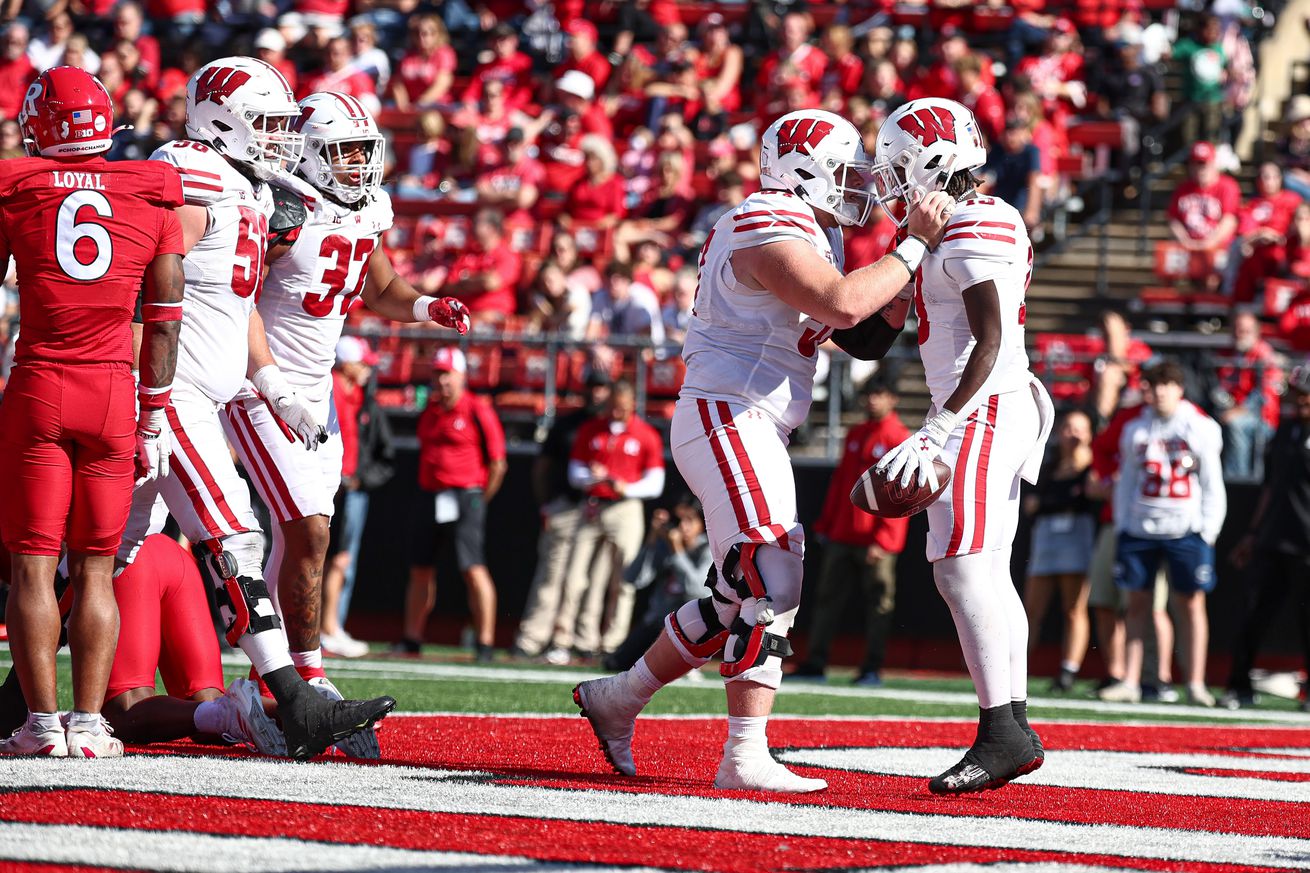 NCAA Football: Wisconsin at Rutgers