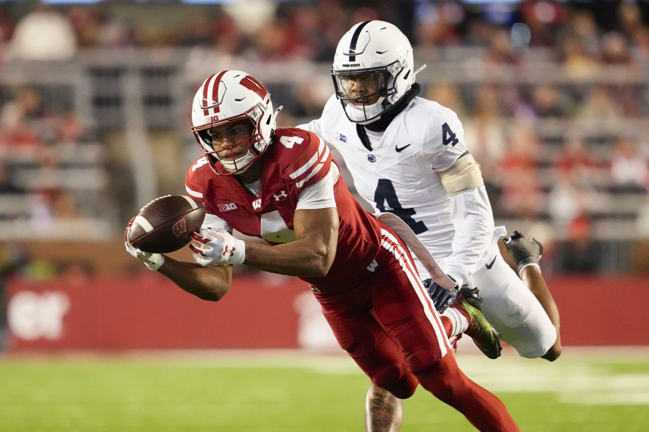 NCAA Football: Penn State at Wisconsin