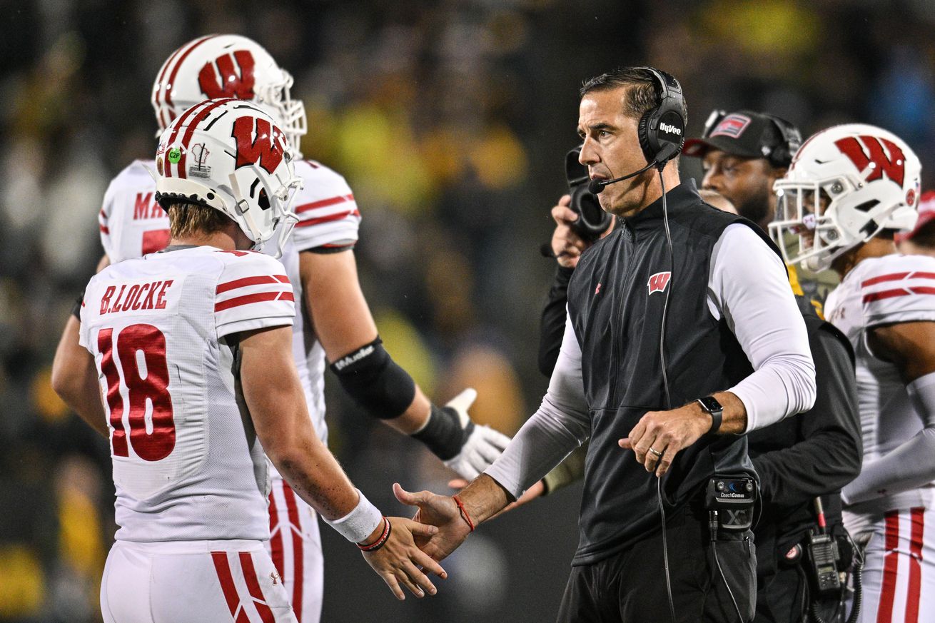 NCAA Football: Wisconsin at Iowa