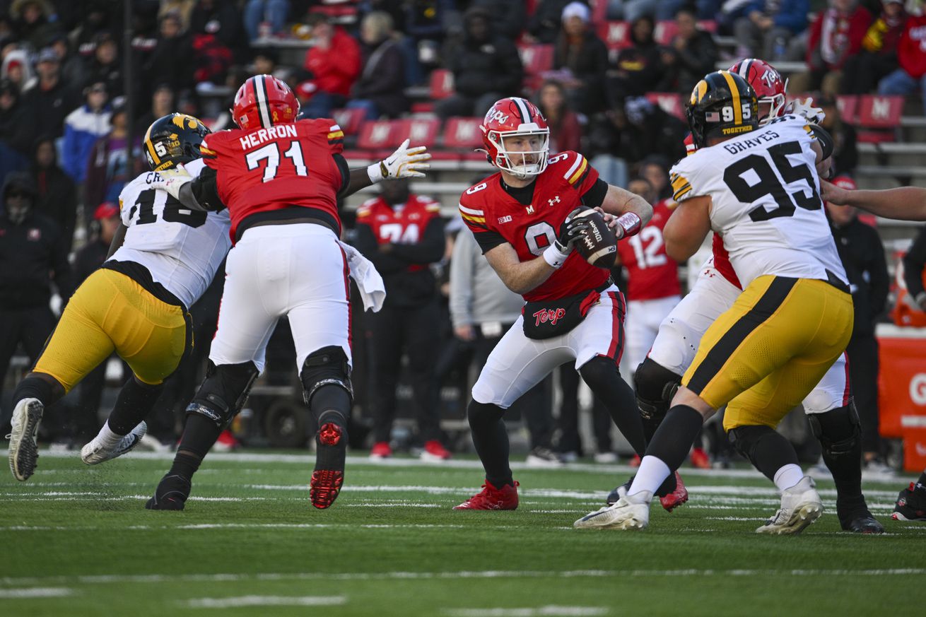 NCAA Football: Iowa at Maryland