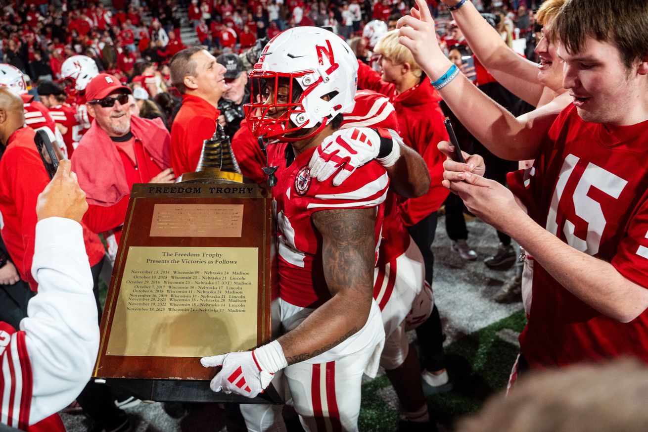 NCAA Football: Wisconsin at Nebraska