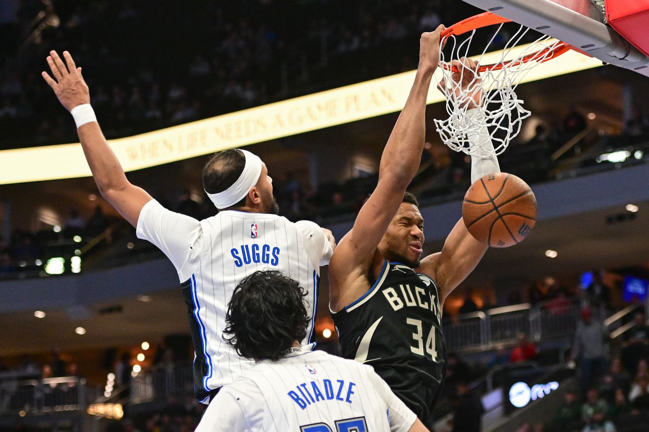 NBA: Orlando Magic at Milwaukee Bucks