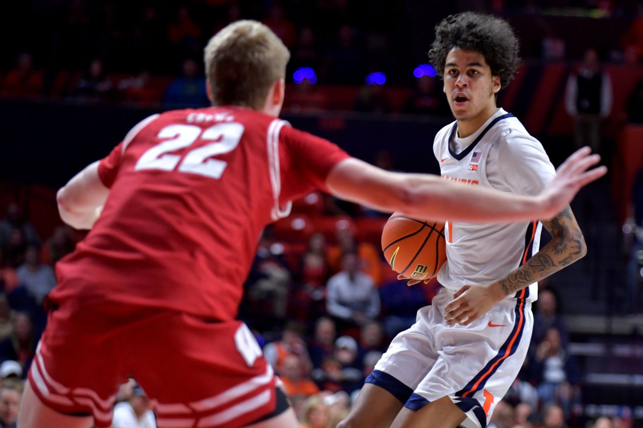 NCAA Basketball: Wisconsin at Illinois