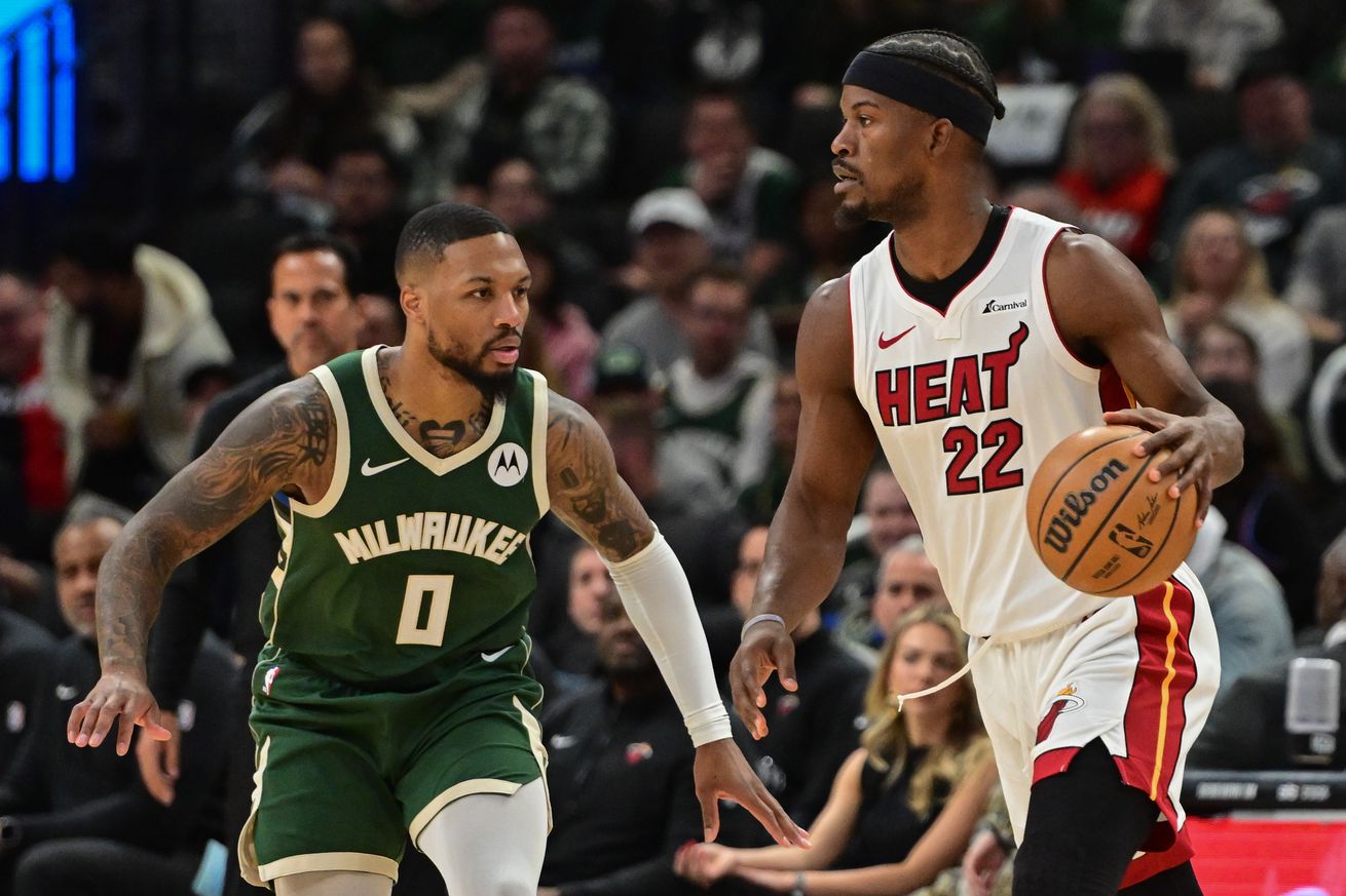 NBA: Miami Heat at Milwaukee Bucks